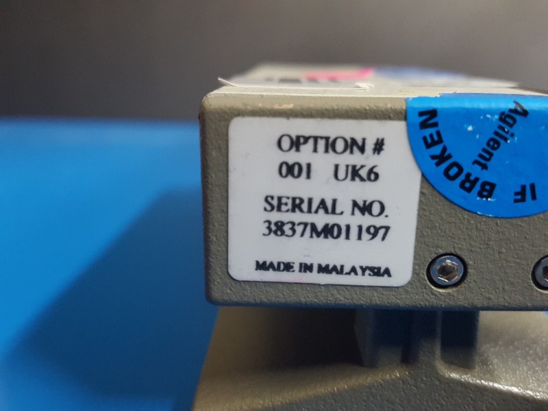 Agilent 8496G: Programmable Step Attenuator, 4 GHz, 110dB, W/Opt. 001 (1197) gallery