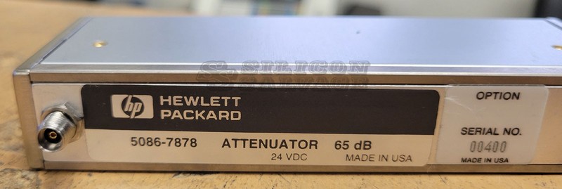 HP Agilent 5086-7878 DC-26.5GHz 65dB Programmable Attenuator 24V gallery