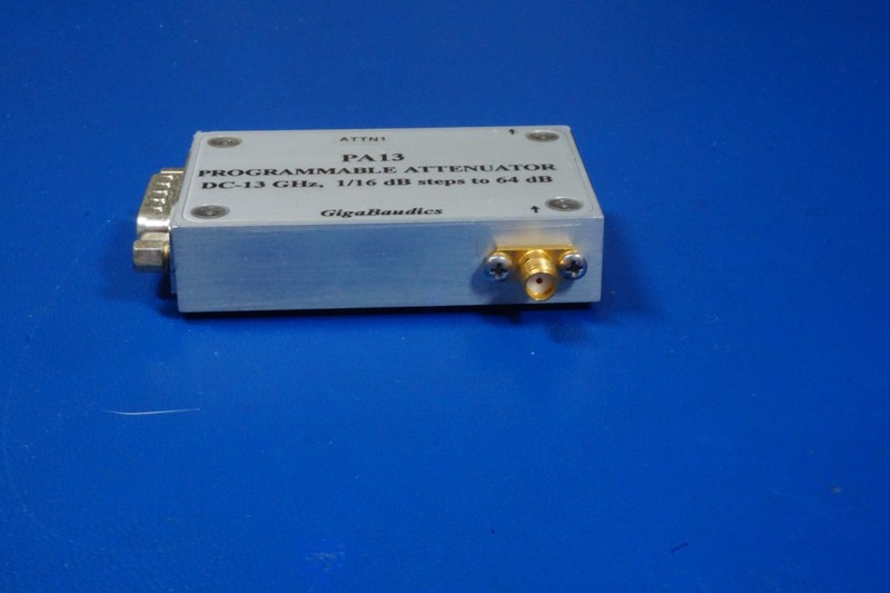 GigaBaudics PA13 Programmable Attenuator DC–13GHz 64dB 1/16dB RF gallery