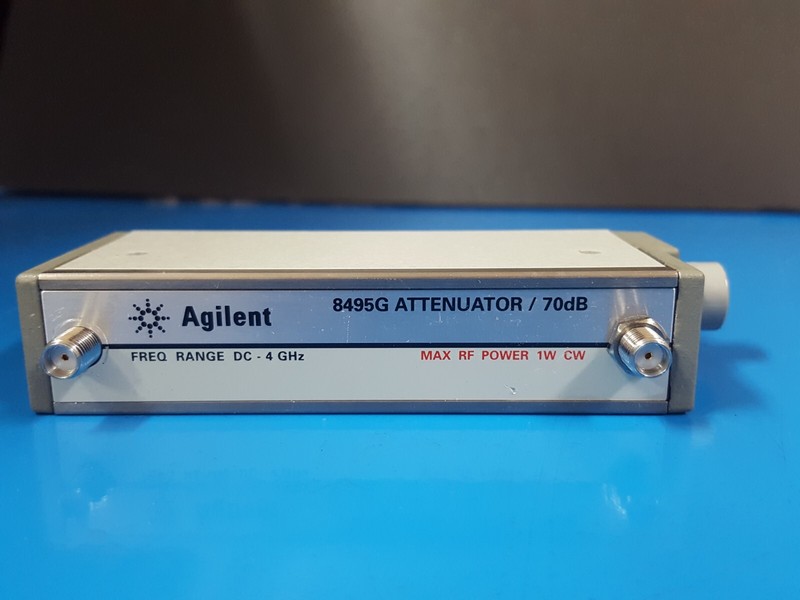Agilent 8495G: Program Step Attenuator DC-4Ghz 70 dB, W/Opt. 002 011 (0264) gallery