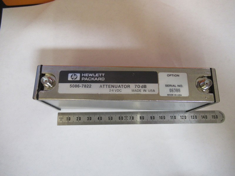 HP AGILENT 5086-7822 Programmable Attenuator DC GHz AS PICTURED R7-A-92 gallery