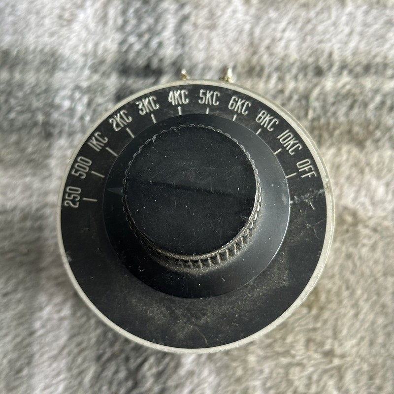 Vintage Daven Company Attenuator Potentiometer 600/600
