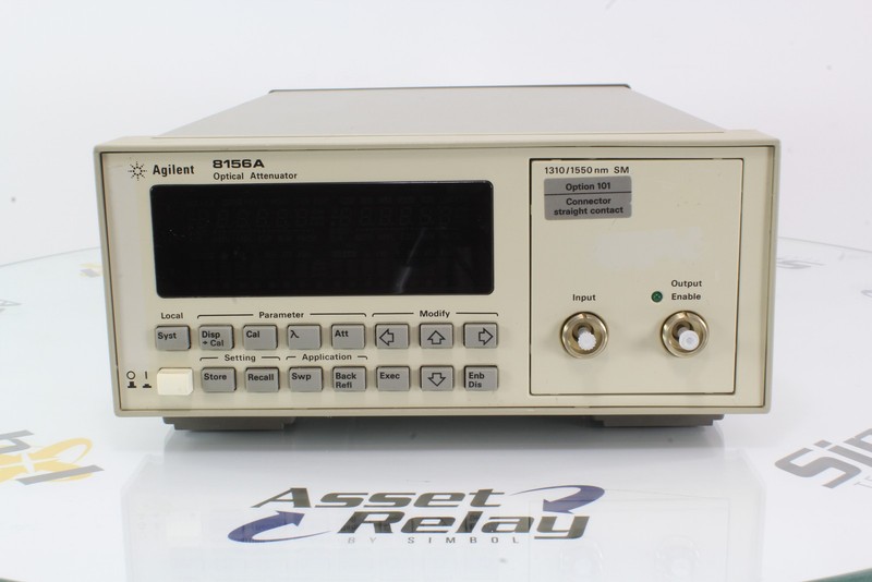 Agilent HP Keysight 8156A High-Precision Optical Attenuator Option 101 gallery