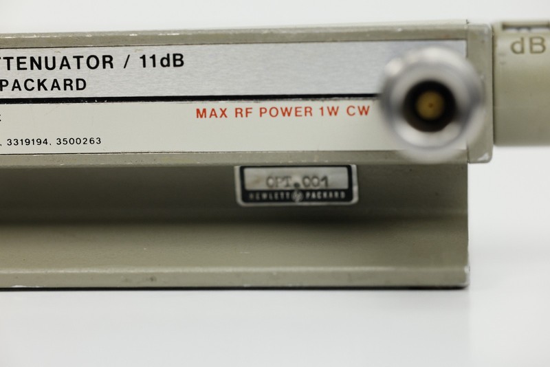 HP Agilent Keysight 8494B Attenuator DC-18 GHz 0-11dB in 1 dB steps, N(f) Conn gallery