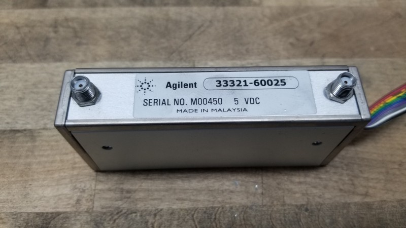 Agilent HP 33321-60025 DC-3GHz 70dB 5V Programmable Step Attenuator #2 gallery
