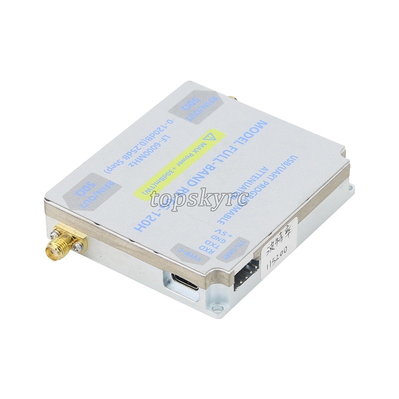 LF-6GHZ-120DB Bidirectional Digital Control RF Attenuator w/TFT Main Controller gallery