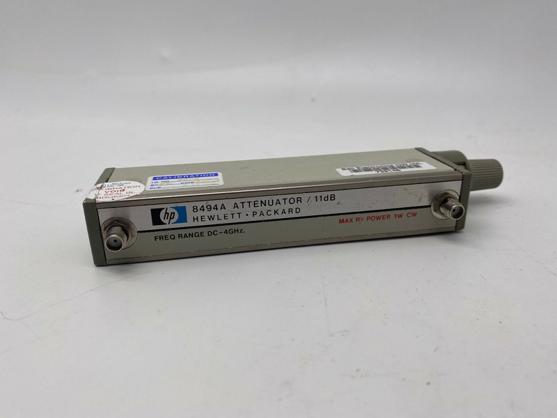 HP 8496A & (2) 8494A RF Step Attenuator gallery