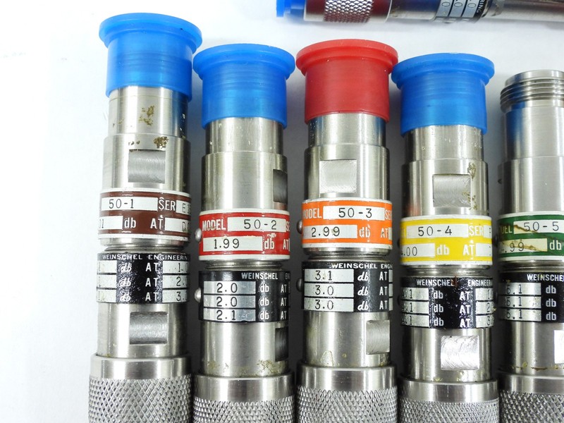 Weinschel Engineering Attenuator Lot (complete set of 13, nice) gallery