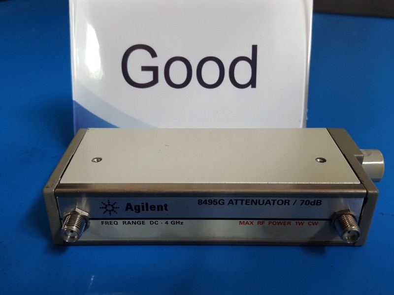 Agilent 8495G: Program Step Attenuator DC-4Ghz 70 dB (Opt. 002 011) – 0093