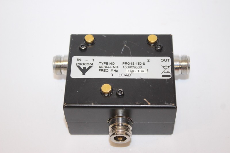 PROCOM PRO-IS-150-S Single Isolator N-Connectors 150-164 MHz gallery