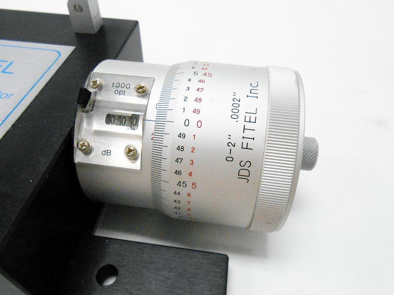 JDS FITEL VA 5103-SPN PRECISION VARIABLE ATTENUATOR MANUAL VA5103-SPN #3677 gallery