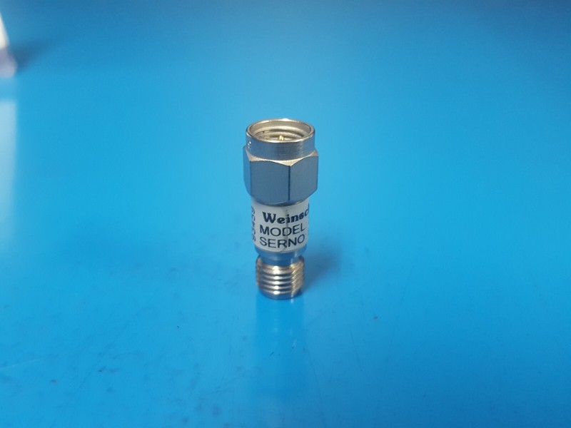 Weinschel 3T-3: Coaxial RF Attenuator 2 W, DC-12.4 GHz (L9918) gallery