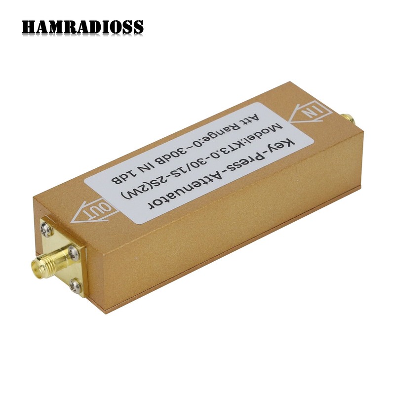 2W SMA-KK 0-30dB 0-3GHz RF Adjustable Attenuator Digital Step RF Attenuator NEW gallery