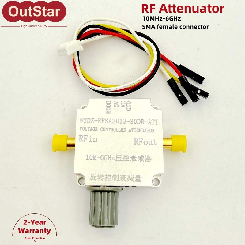 RF Attenuator 10MHz-6GHz WYDZ-RFSA2013-30DB-ATT Analog Voltage Controlled #sz