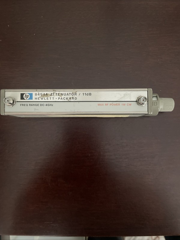 Agilent HP 8494A DC-4GHz 11dB Attenuator