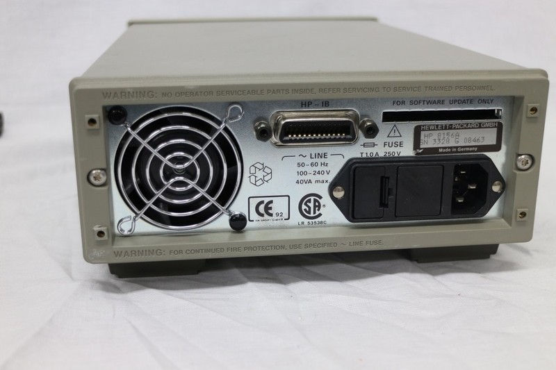 HP 8156A Optical Attenuator 1250-1650nm SMF 60dB High Accuracy Tested Working gallery
