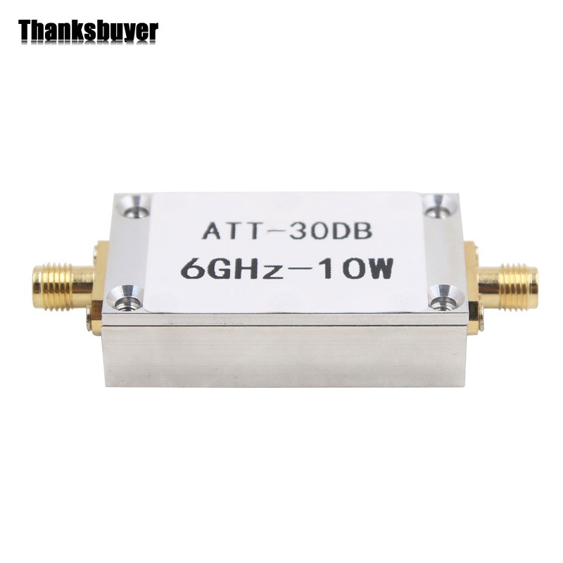 10W 30DB RF Attenuator SMA Fixed Attenuator For Power Meter Spectrum Analyzers gallery