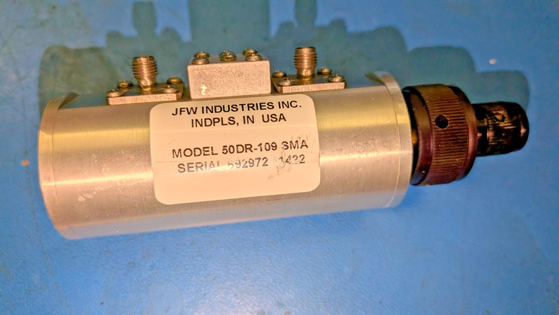 JFW 50DR-109 DC - 3GHz 30dB (10dB/1 dB) Step Attenuator - Adjustable/Variable gallery