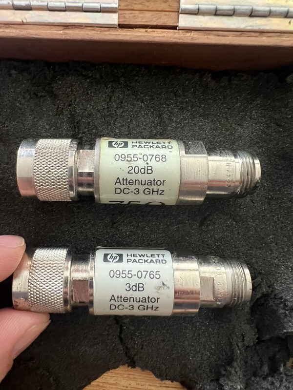 Hewlett Packard 86213A Attenuator Set, Type-N, 75-Ohm. gallery