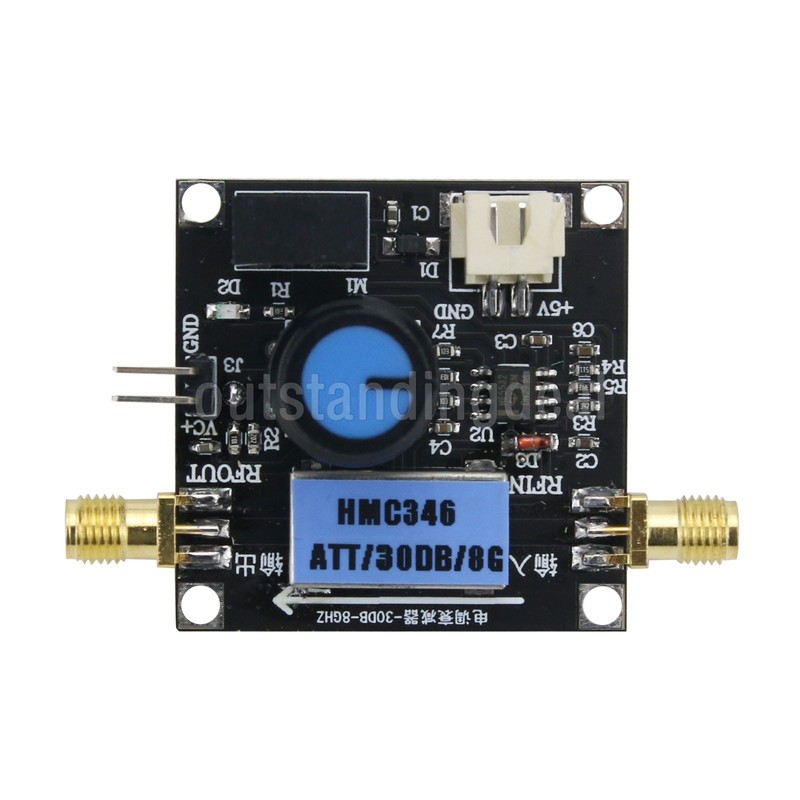 HMC346 RF Attenuator Module Positive Voltage Controlled Attenuator DC-8GHZ-32DB gallery