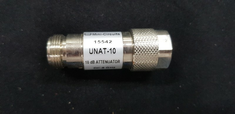 Mini-Circuits UNAT-10 : 10dB Type N Attenuator DC-6GHz