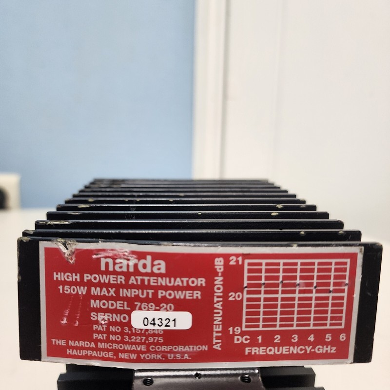 Narda 769-20 High Power Coaxial Attenuator gallery