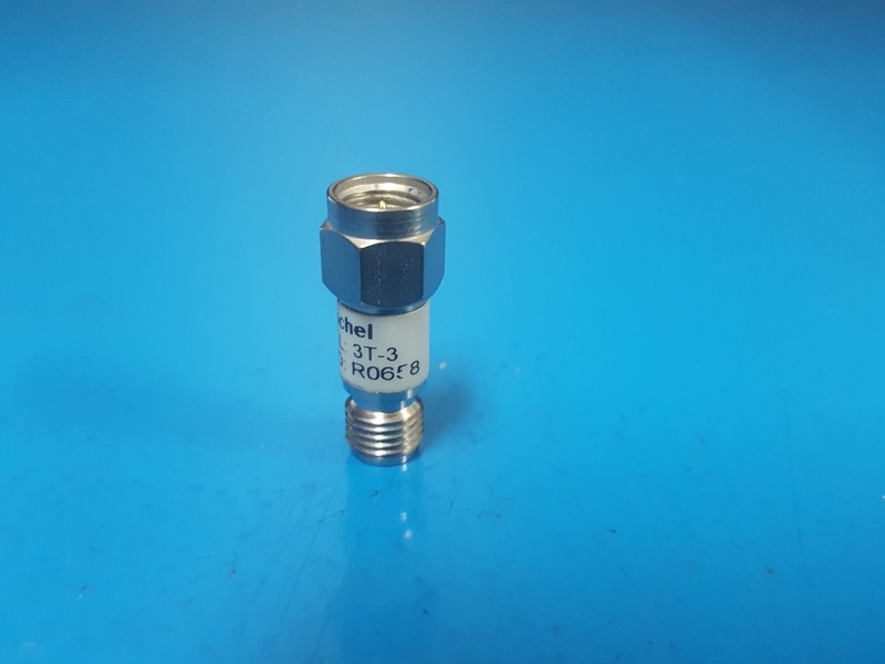 Weinschel 3T-3: Coaxial RF Attenuator 2 W, DC-12.4 GHz (R0658) gallery