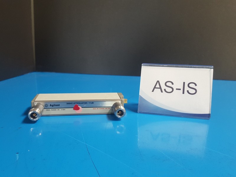 Agilent 8494G: Programmable Step Attenuator , DC-4GHz, Opt. 001 (0673)