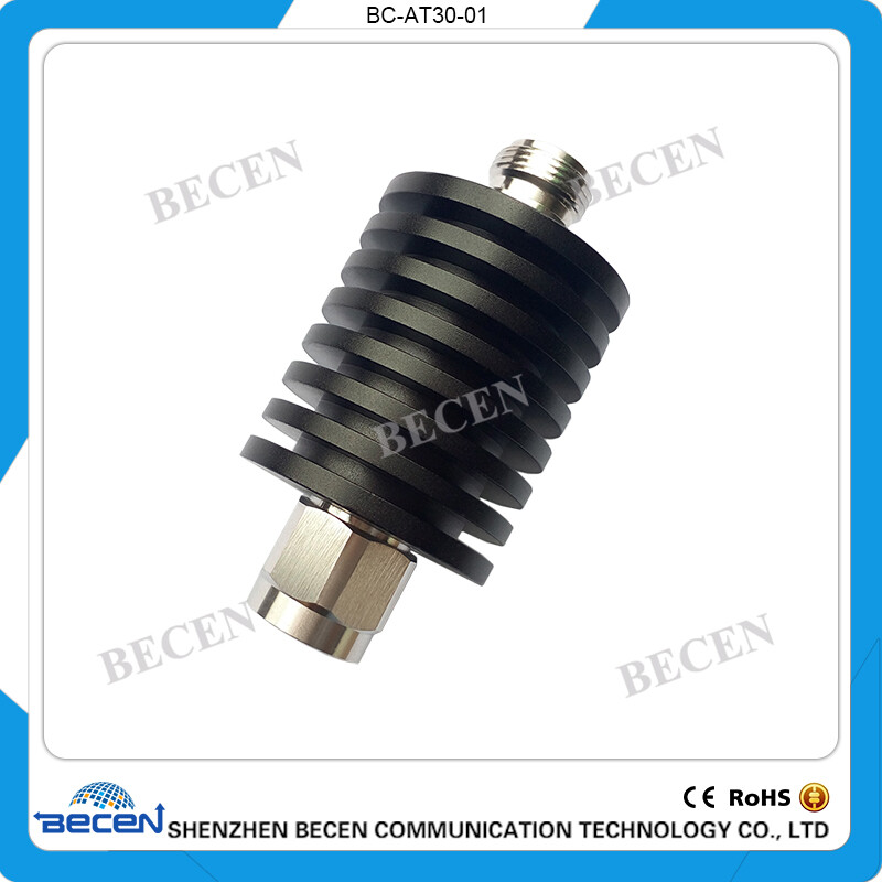 rf Attenuator 30W N 15dB Attenuator Plug male to Jack female 30 Watt DC-3Ghz gallery