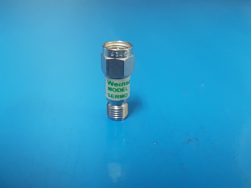 Weinschel 3T-3: Coaxial RF Attenuator 2 W, DC-12.4 GHz (Y3600) gallery