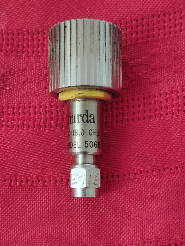Narda model 5068 Coaxial Adpater, 7mm female to SMA-7 female. DC – 18 GHz