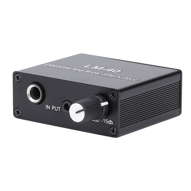 Sound Passive Attenuator ‑40db‑15db Adjustable Sound Volume Control Attenua Fit