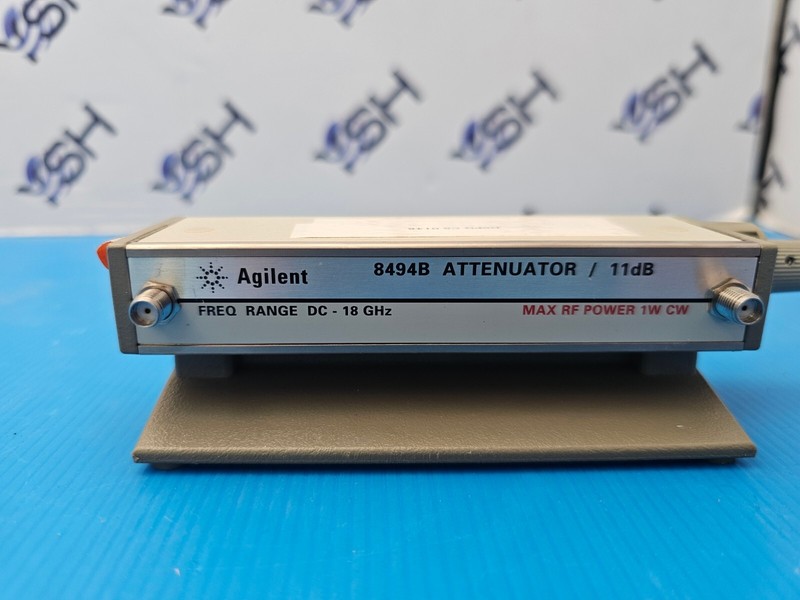 HP Agilent 8494B Variable Attenuator 0-11 dB DC - 18.0 GHz Option 002 gallery