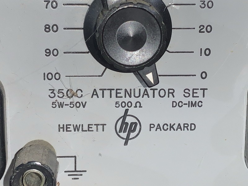 HP 350C Attenuator Set Dc-inc 5w-50v gallery