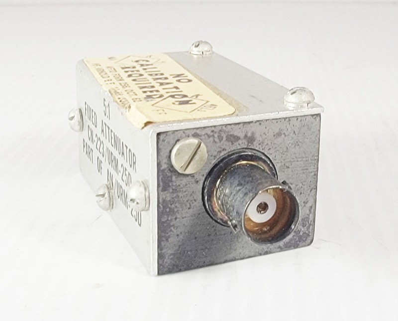 CN-223 / URM-25D 5:1 Fixed Attenuator for RF Signal Generator Set AN/URM-25D gallery