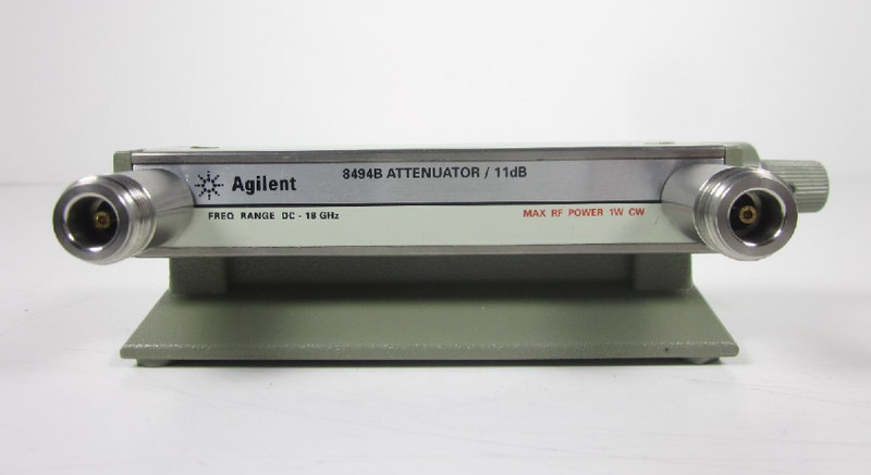 Agilent 8494B Manual Step Attenuator KEYSIGHT DC-18GHz 0-11dB 1dB step gallery