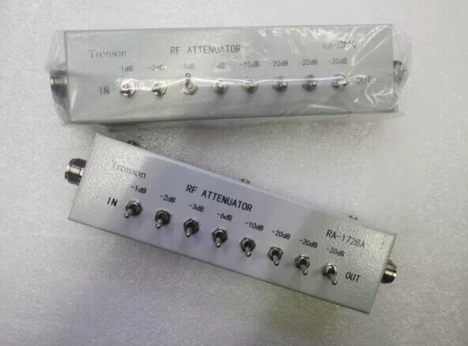 0- 82DB VARIABLE/ STEP ATTENUATOR 50 OHM for Radio Transmitter gallery