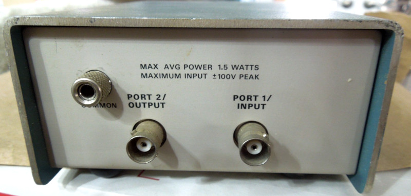 Tektronix 2701 Bench Step Attenuator 0-79 dB, DC-1.5 GHz, NICE Tested gallery