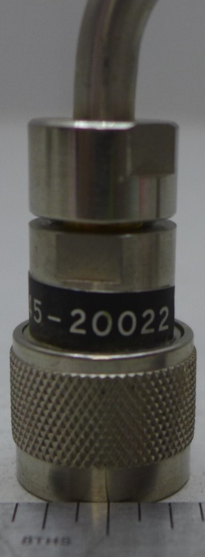 HP 08445-20022 N(M)-N(M) Hardline Cable 5.75" Connects 8494A/B to 8496A/B gallery