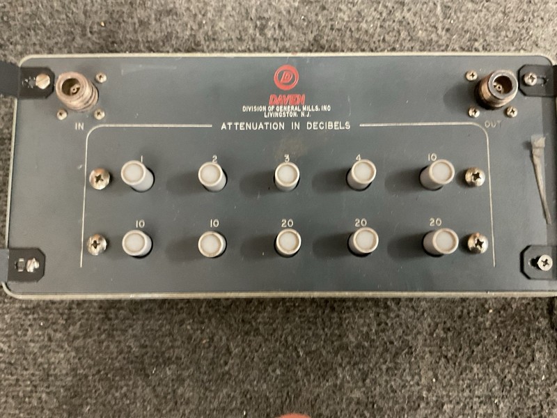 Daven 650-50 Attenuator Attenuation in Decibels gallery