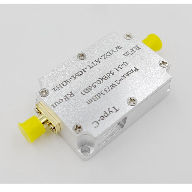 Type-C Digital Attenuator with SMA Female Connector 0-31.5dB for Microwave Radio gallery
