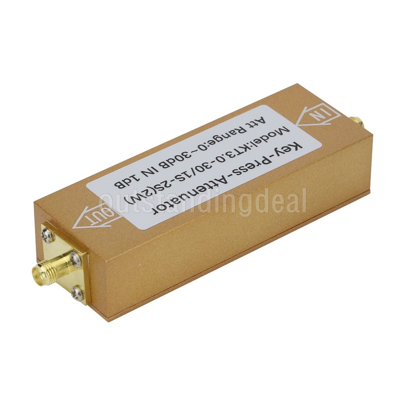 2W SMA-KK Type 0-3GHz RF Adjustable Attenuator Digital Step RF Attenuator ot25 gallery
