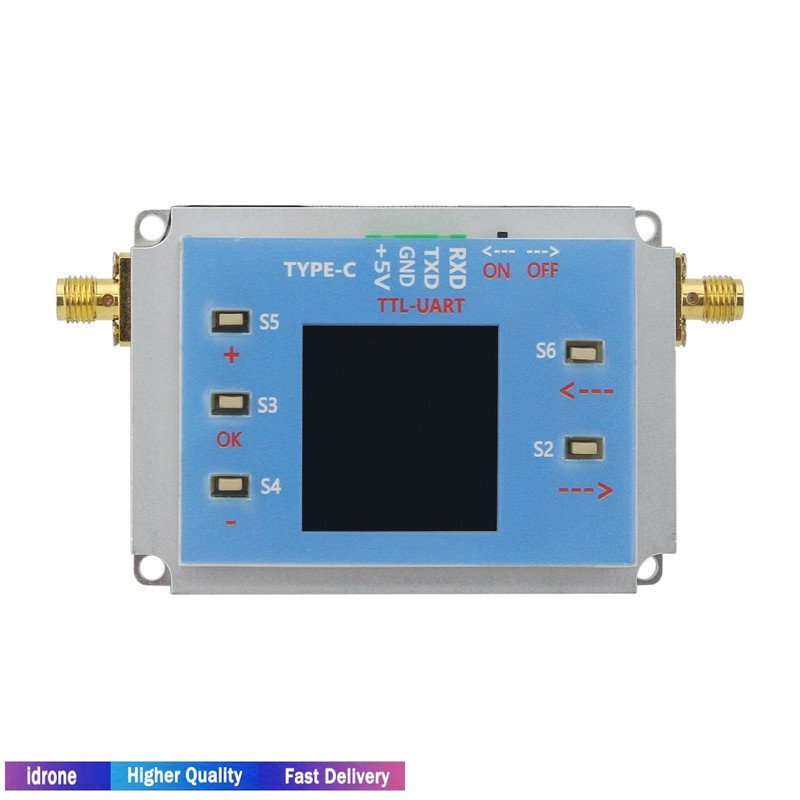 ATT-6000V3.0 90dB DC-3GHz Programmable RF Attenuator 0.25dB Step w/ 1.3" OLED gallery