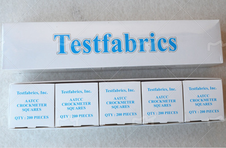 1000PCS/Box New 0101001 White Cotton Friction Cloth AATCC Standard 5*5cm gallery