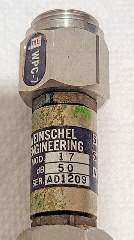 Weinschel Engineering WPC-7 Attenuator Model 17 gallery
