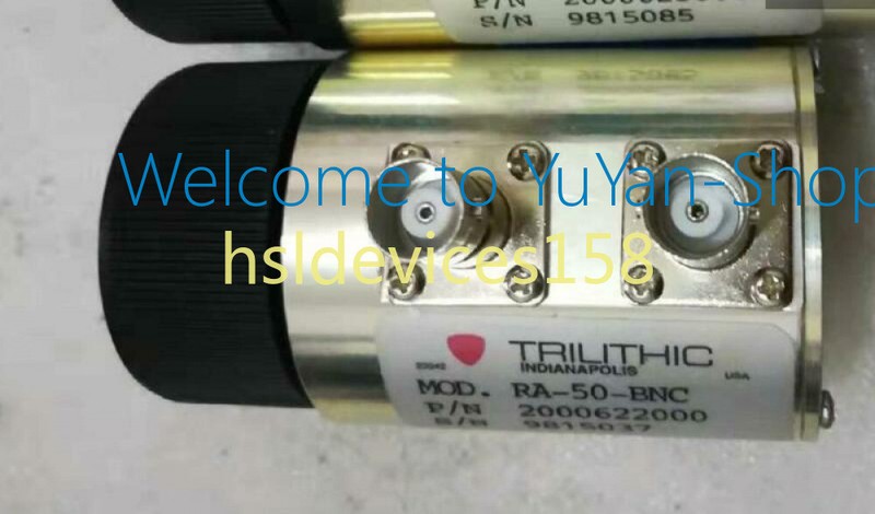 Texscan Trilithic RA-50-BNC 0-10dB Varuable Attenuator BNC #Y63