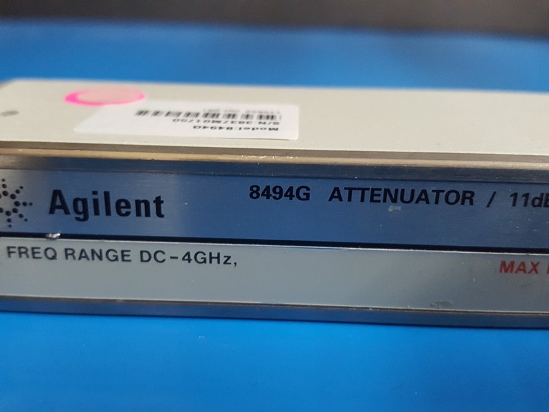 Agilent 8494G: Programmable Step Attenuator DC 4GHz, W/Opt. 001 (1750) gallery