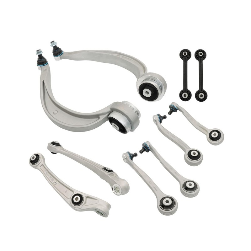 labwork 10pc Front Control Arm Ball Joint Suspension Kit Replacement for A4 A...