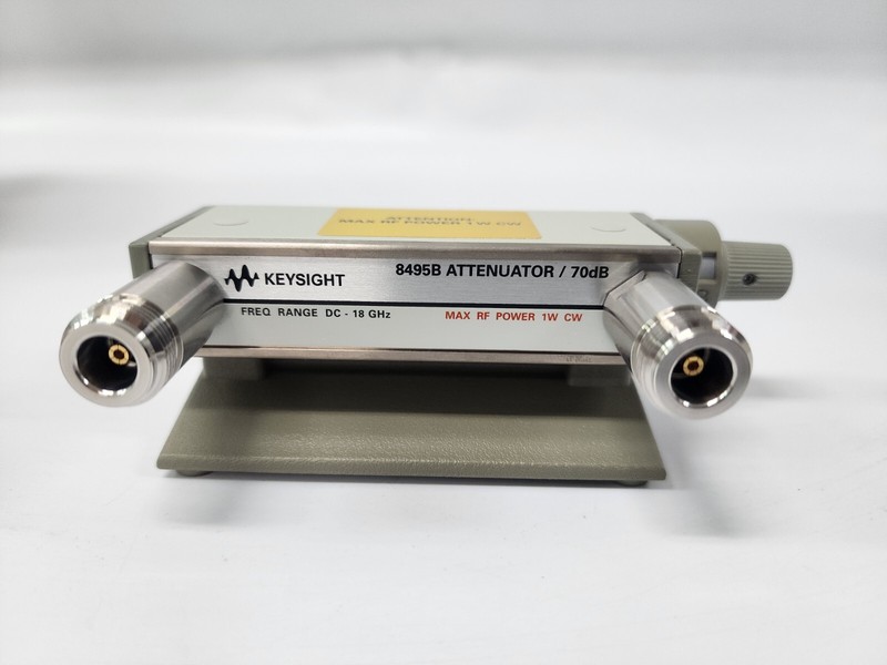 Keysight 8495B Manual Attenuator, 18 GHz, 70 dB, 10-dB Steps, Type N gallery