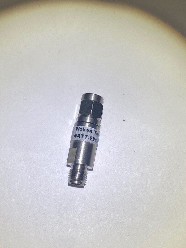 Woken WATT-226.5FS-03 DC to 26.5 GHz 3dB 2W SMA Fixed Attenuator gallery